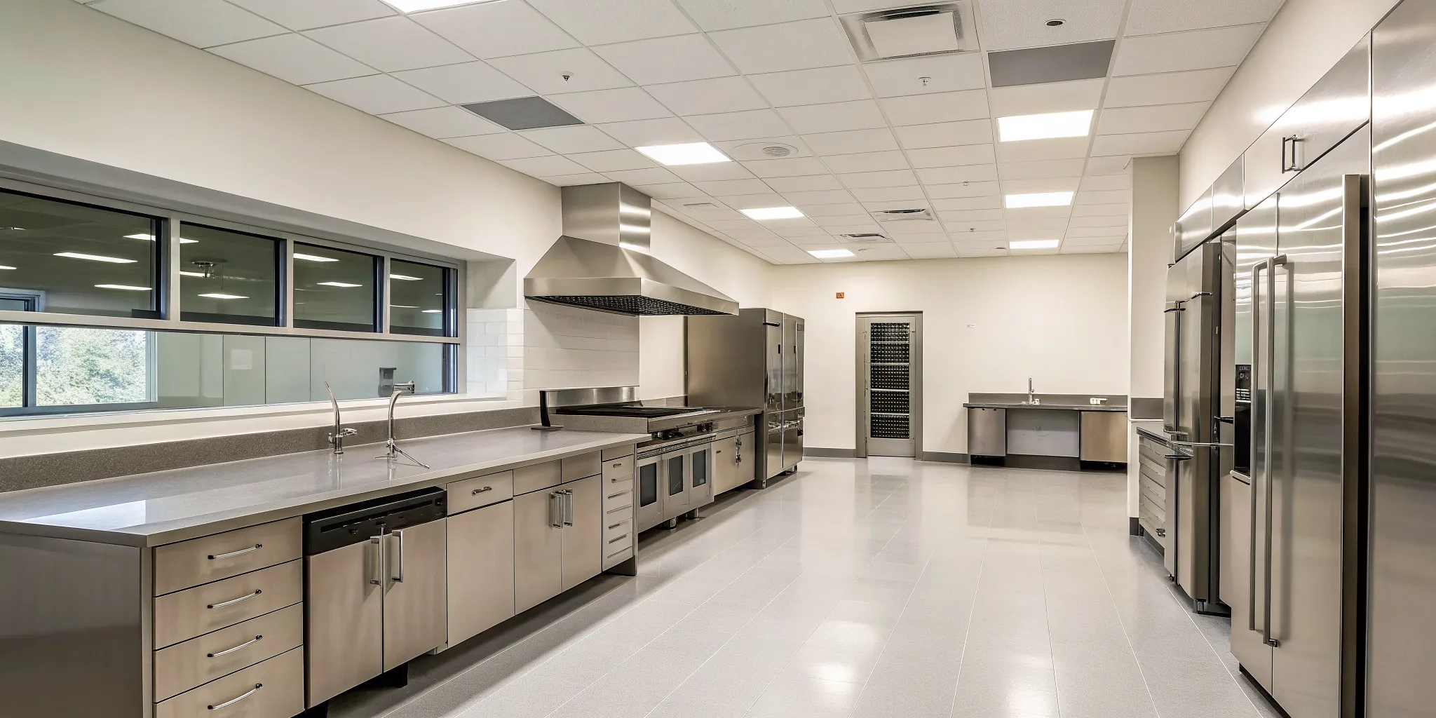 Modern kitchen design from a San Diego center with custom cabinetry and a functional layout.